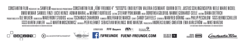 F�nf Freunde 4 Kinoplakatfooter