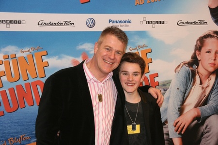 Roter Teppich beim Cinemaxx M�nchen: Julian meets Julian: Marcus Harris und Quirin Oettl