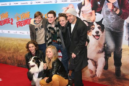 Premiere beim Cinemaxx M�nchen: F�nf Freunde, Hary und Mike Marzuk