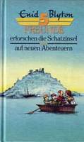 deutsches Buchcover: "F�nf Freunde erforschen die Schatzinsel" (A)