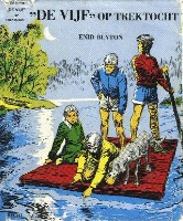 niederl�ndisches Buchcover: "De Vijf op trektocht" (J)