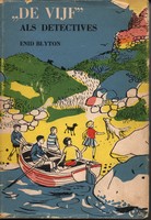 niederl�ndisches Buchcover: "De Vijf als detectives" (N)