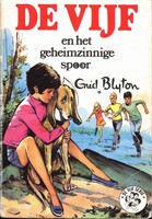 niederl�ndisches Buchcover: "De Vijf en het geheimzinnige spoor" (O)