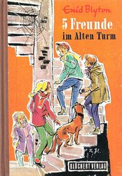 deutsches Buchcover: "F�nf Freunde im alten Turm" (Q)