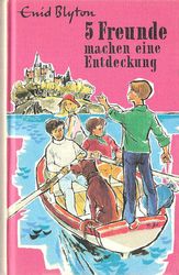 deutsches Buchcover: "F�nf Freunde machen eine Entdeckung" (T)