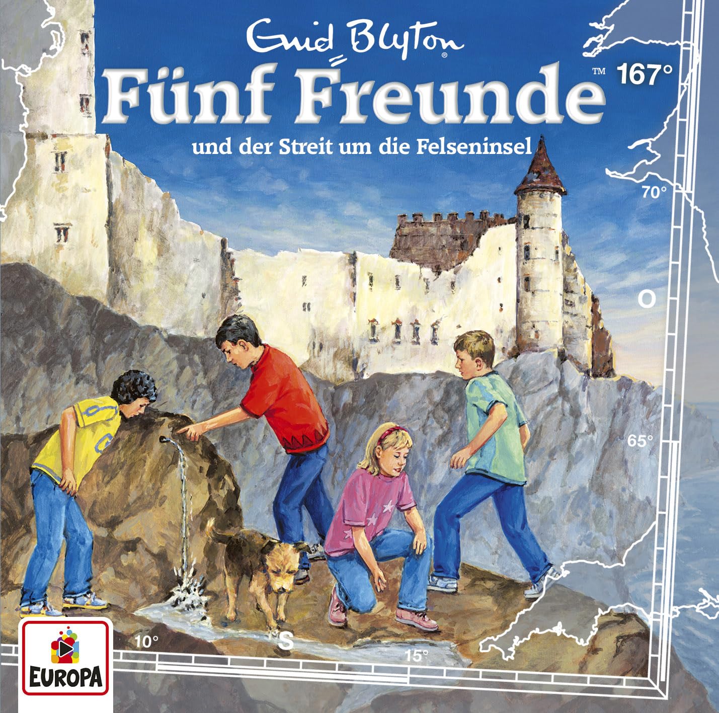 Cover Fünf Freunde und der Streit um die Felseninsel