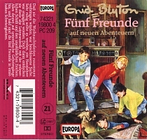 deutsches H�rspielcover: "F�nf Freunde auf neuen Abenteuern" (B)