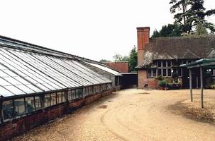 Gew�chshaus auf dem Gel�nde von Exbury Garden