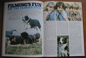 Scan 'Filming's Fun say the Famous Five'