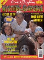 Titelcover des Mystery-Suspense-Magazin (einmalig mit den F&uuml;nf Freunden auf dem Titelblatt)